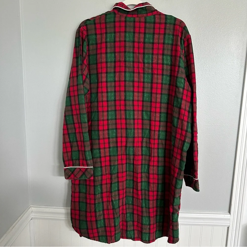 Disney Parks Pajamas Winter Mickey Mouse Plaid - Picture 5 of 8